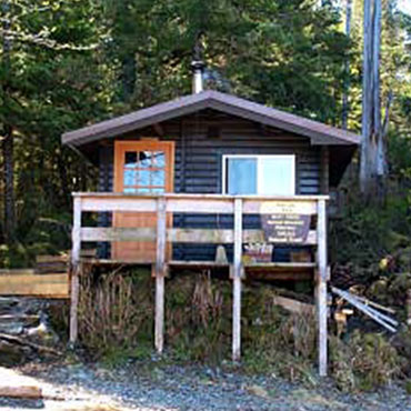 Alava Bay Forest Service Cabin around Ketchikan Alaska