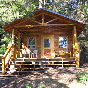 Lodging experience on Prince of Wales Island in southeastern Alaska. 